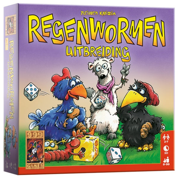 Regenwormen: Uitbreiding