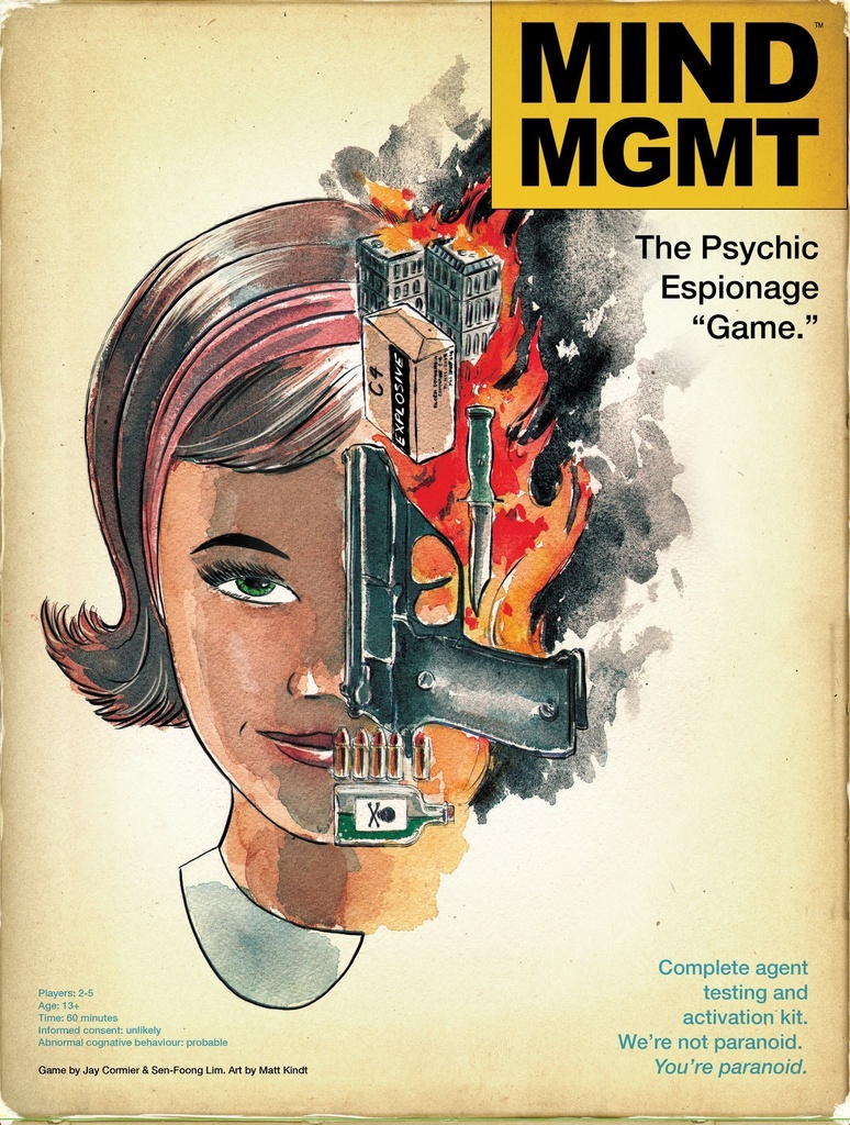 Mind MGMT: The Psychic Espionage “Game.” (huur)