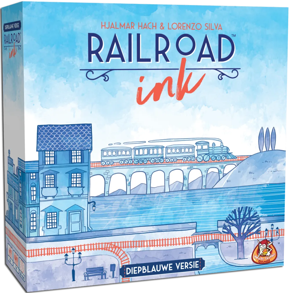 Railroad Ink: Diepblauwe Versie