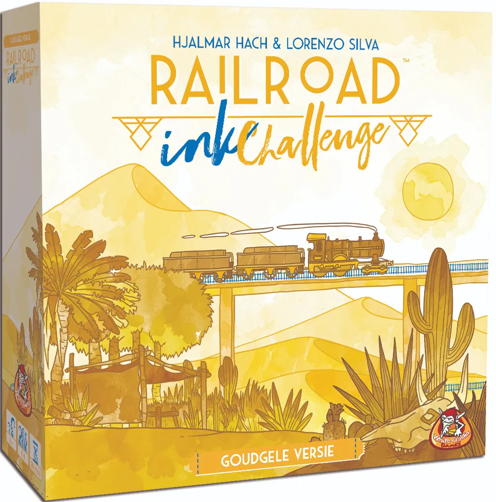 Railroad Ink: Goudgele Versie