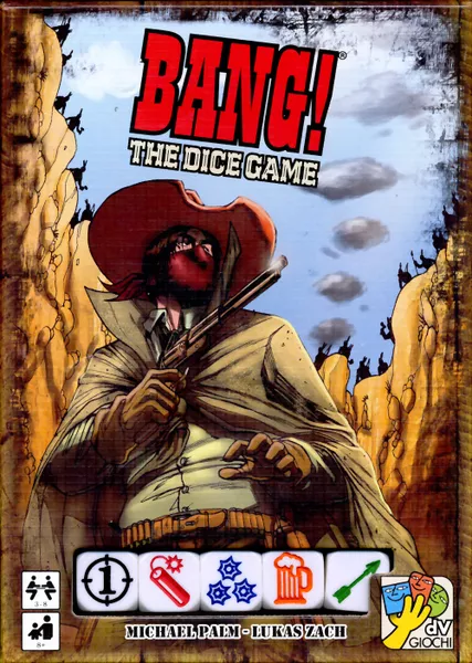 Bang: The Dice Game + uitbreiding Old Saloon (tweedehands)