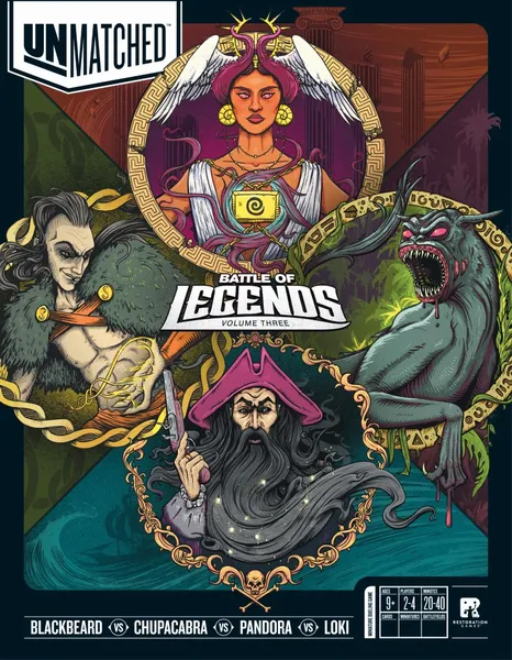 Unmatched: Battle of Legends Volume Three