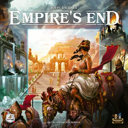 Empire's End, playmat & houten stukken (tweedehands)